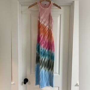 Young Fabulous & Broke Tie-Dye Midi Dress